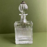 Black Onyx Crystal Decanter