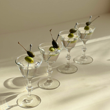1930s Retro Martini Glass Set