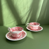 Spode Teacup & Saucer - Set of 2